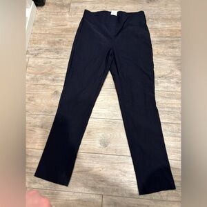 Tribal Pants Women Navy Pull On Bootcut Stretch Waist Trouser Size 8